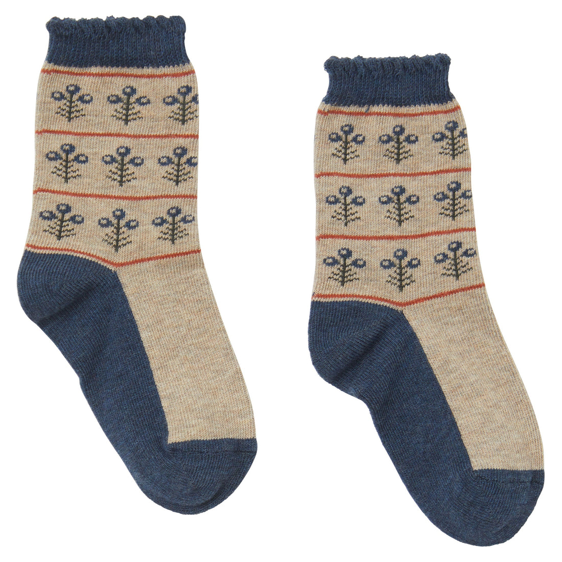 Caramel accessories Caramel Blueberry Jacquard Ankle Socks