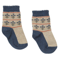 Caramel accessories Caramel Blueberry Jacquard Baby Ankle Socks