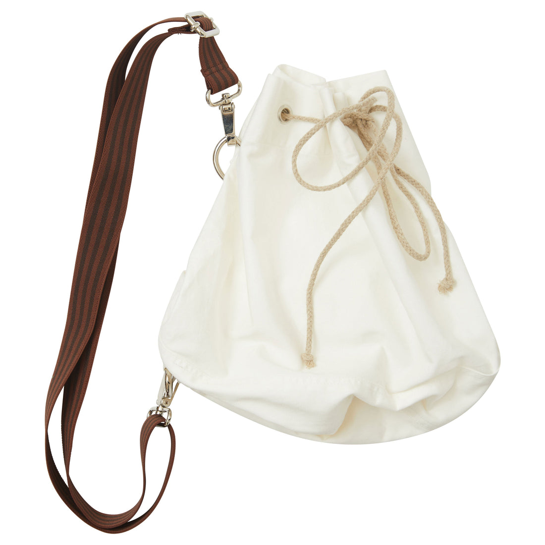 Caramel accessories OS Caramel Offf White Twill Duffle Bag