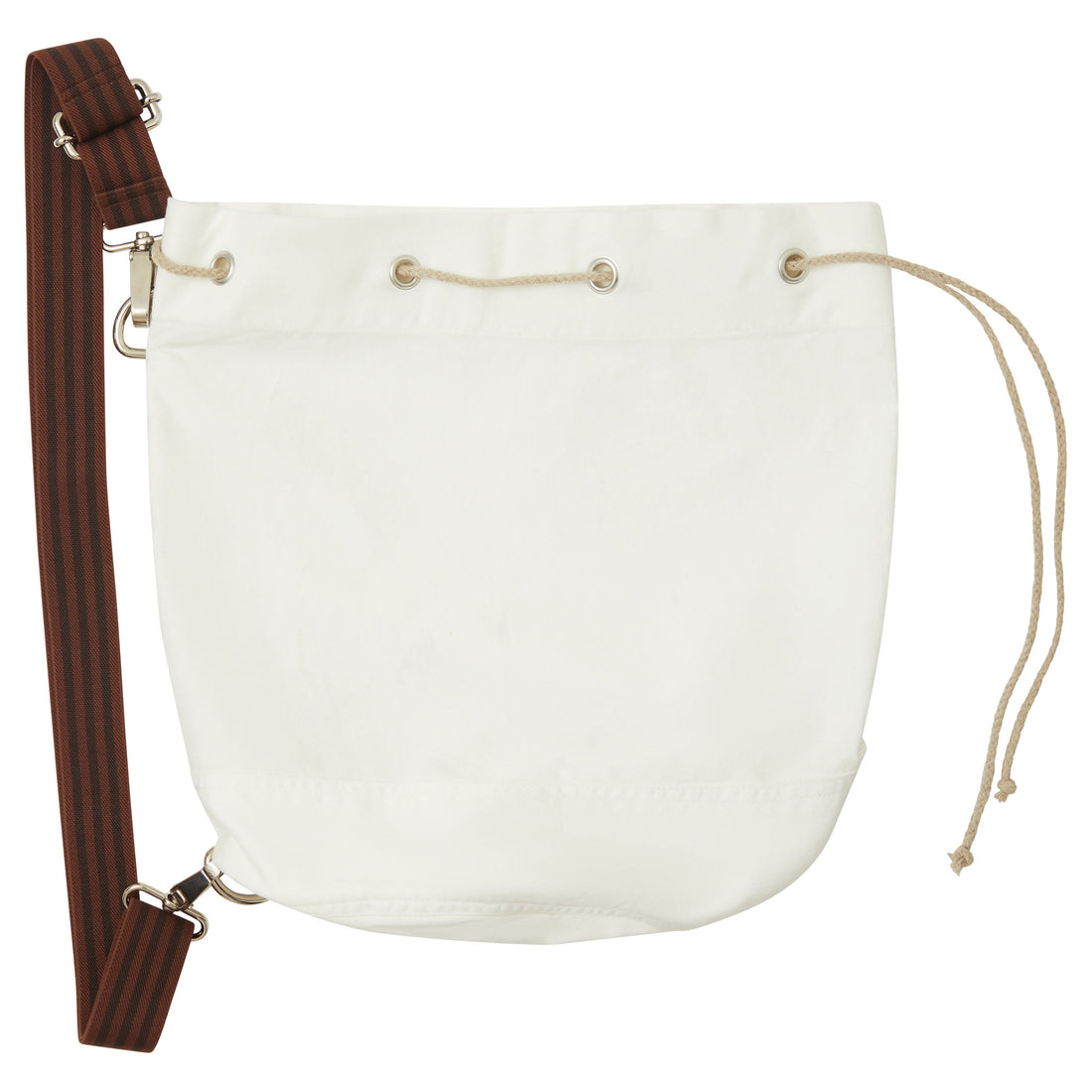 Caramel accessories OS Caramel Offf White Twill Duffle Bag