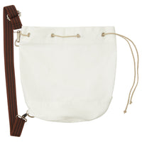 Caramel accessories OS Caramel Offf White Twill Duffle Bag