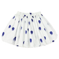 Caroline Bosmans bottoms Caroline Bosmans Drippy Blue Bubble Skirt
