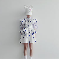 Caroline Bosmans dresses Caroline Bosmans Drippy Peplum Dress