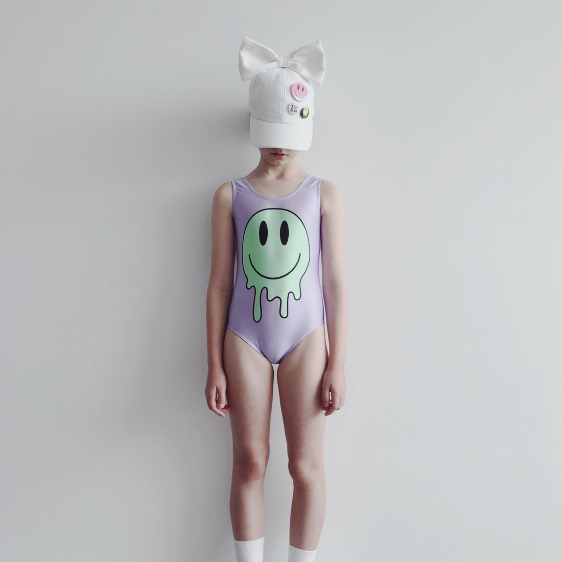 Caroline Bosmans swim Caroline Bosmans Drippy Purple Swimsuit