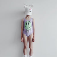Caroline Bosmans swim Caroline Bosmans Drippy Purple Swimsuit