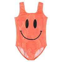 Caroline Bosmans swim Caroline Bosmans Smiley Fluo Orange Swimsuit