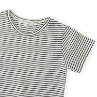 Bene Bene Navy Mini Stripe Dust Tee