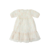 Bene Bene Ivory Rose Vine Dress
