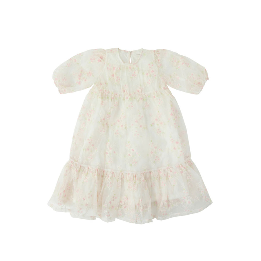 Bene Bene Ivory Rose Vine Dress
