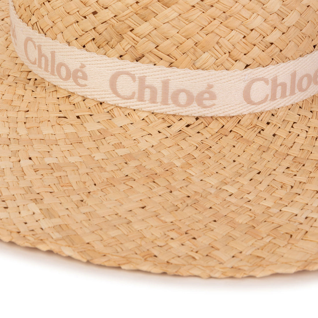 Chloe accessories 54 Chloe Logo Rafia Hat