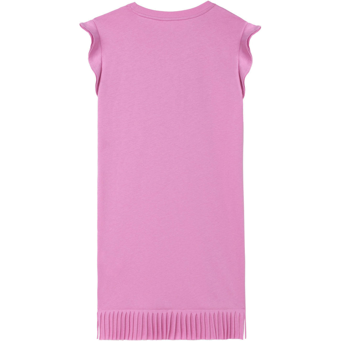 Chloe dresses Chloe Lilac Jersey Fringe Heart Logo Dress