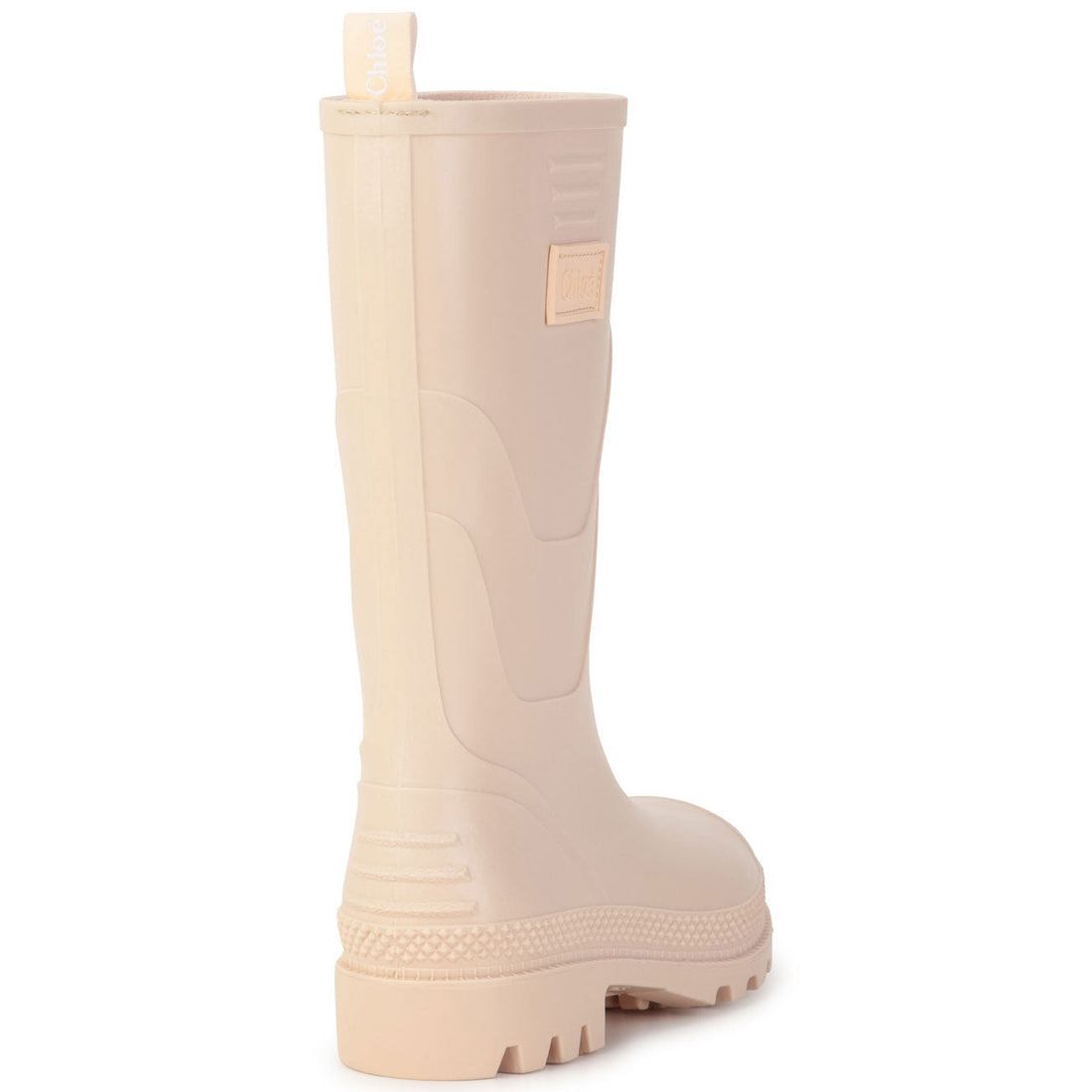 Chloe shoes Chloe Pink Logo Rainboots