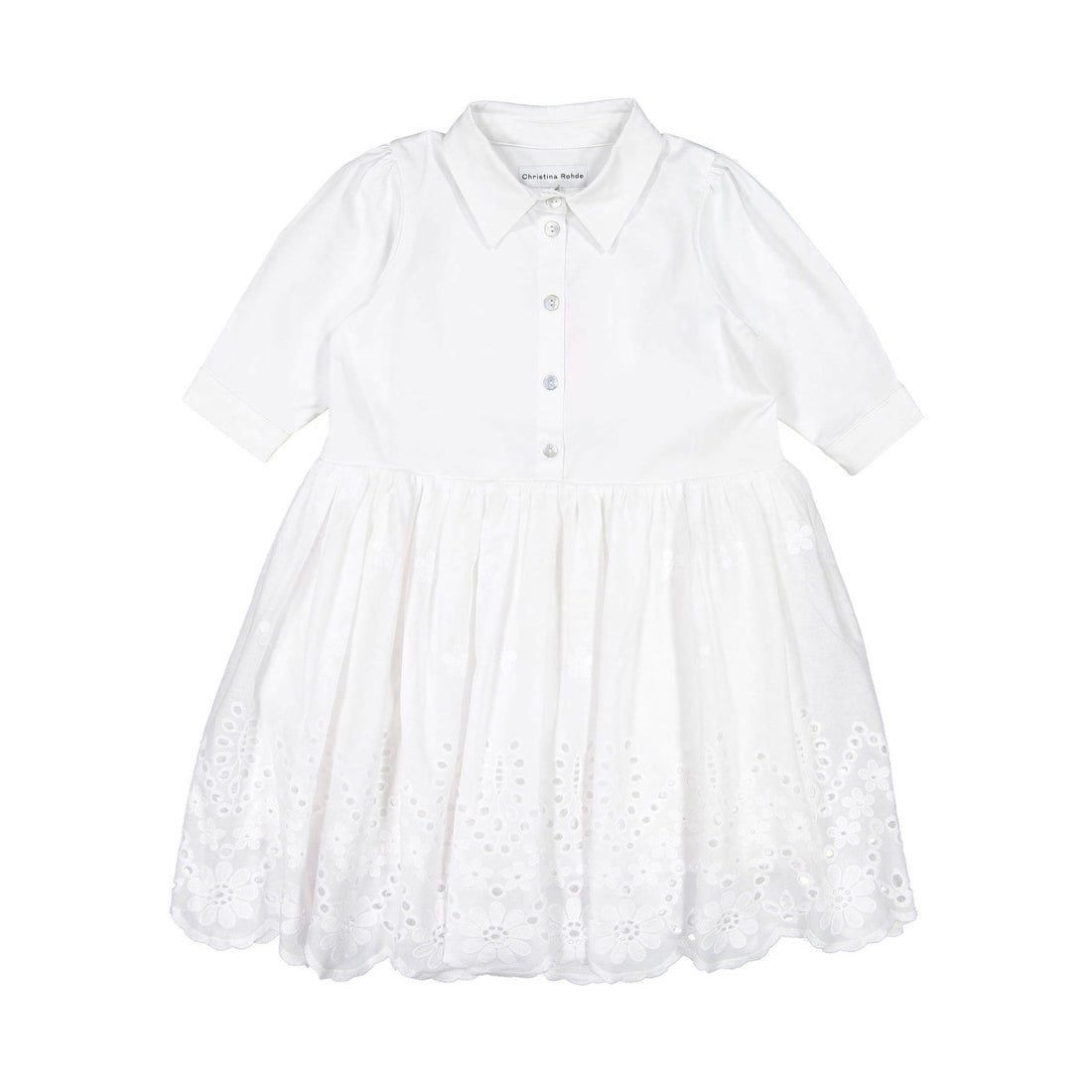 Christina Rohde dresses Christina Rohde White Cinched Dress