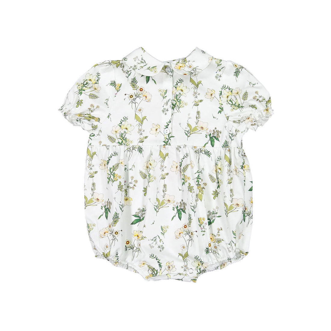 Christina Rohde rompers Christina Rohde White Floral Romper