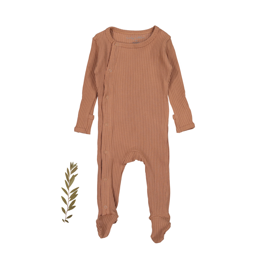 Lovely Littles The Snap Romper - Clay