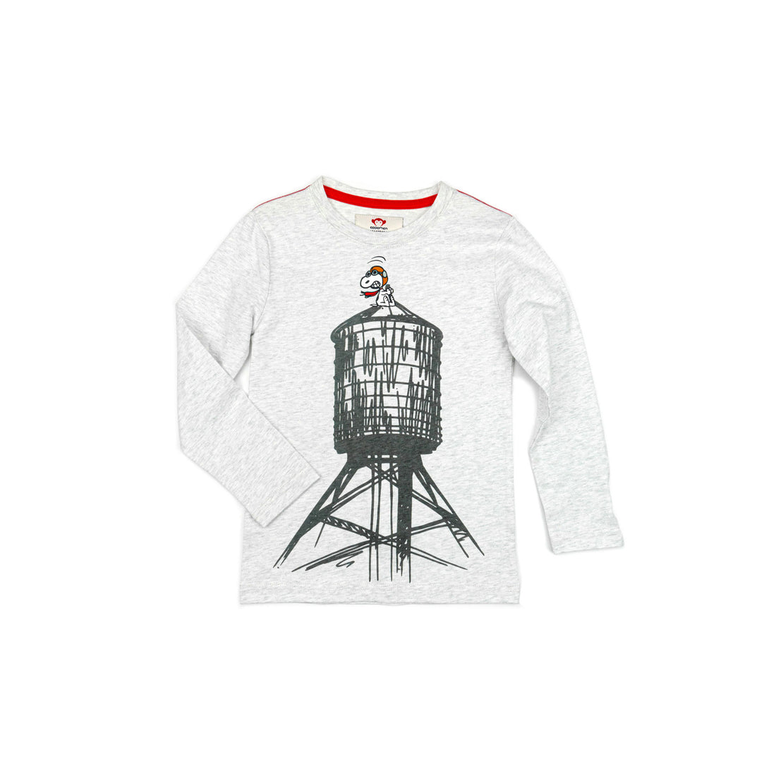 Appaman Cloud Heather Peanuts Graphic Tee