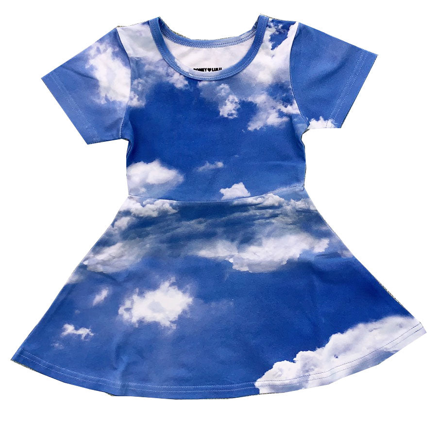 Romey Loves Lulu Clouds Skater Dress