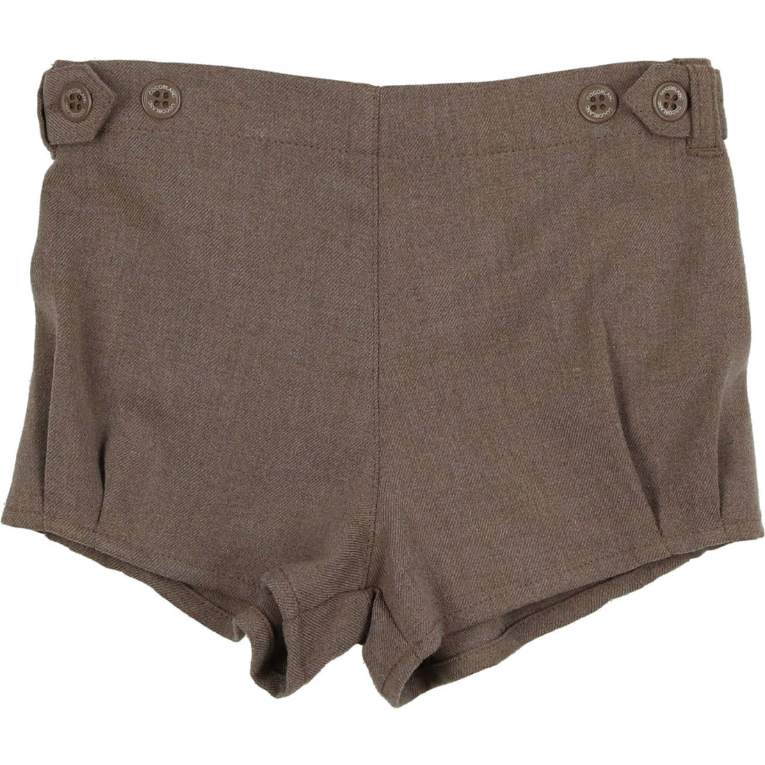 Coco Blanc Toffee Wool Shorts