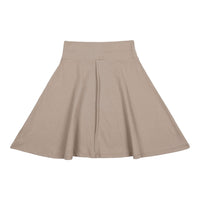 Coco Blanc bottoms Coco Blanc Taupe Cotton Circle Skirt