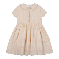 Coco Blanc dresses Coco Blanc Powdered Mauve Peter Pan Collar Dress