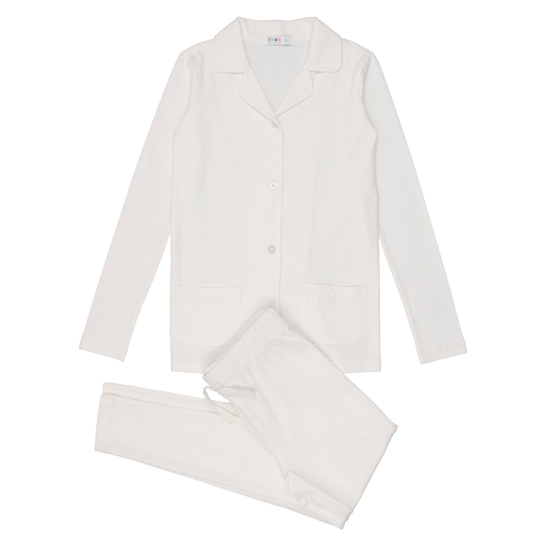 Coco Blanc pajamas Coco Blanc Antique White Grandpa Pajama