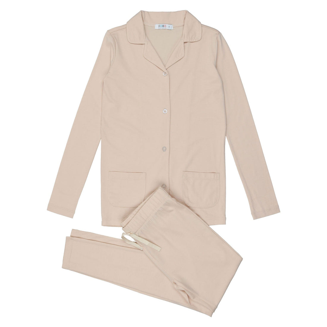 Coco Blanc pajamas Coco Blanc Powdered Mauve Grandpa Pajama