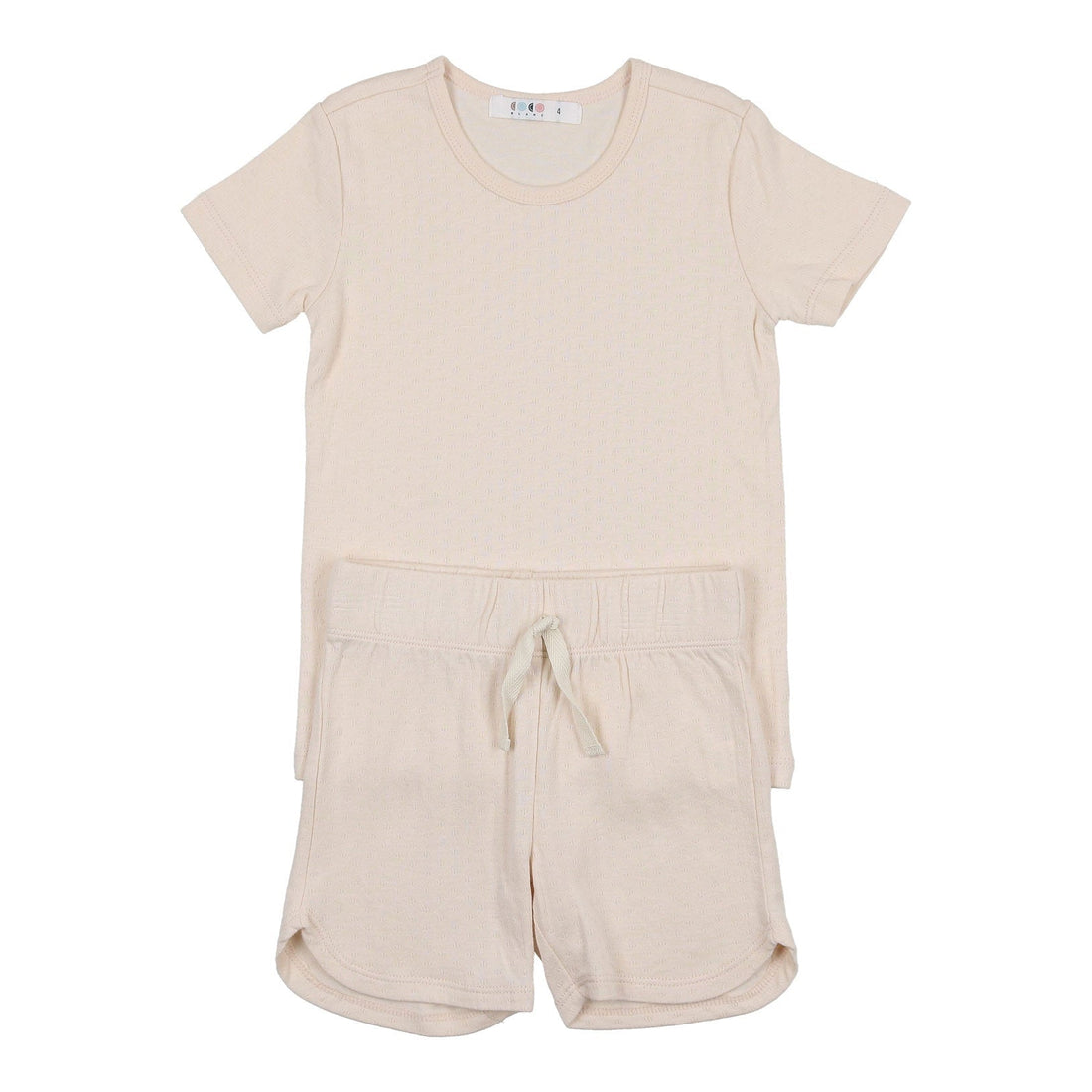 Coco Blanc pajamas Coco Blanc Powdered Mauve Pointelle Short Pajama