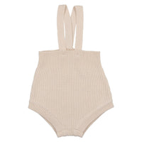 Coco Blanc rompers Coco Blanc Antique White Knit Romper