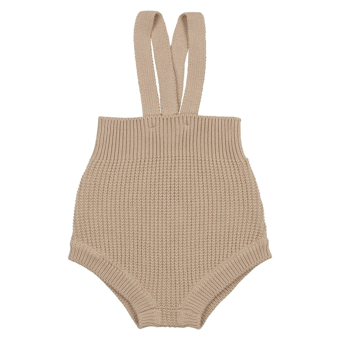 Coco Blanc rompers Coco Blanc Taupe Knit Romper