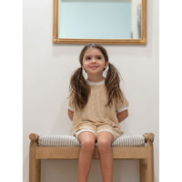 Coco Blanc rompers Coco Blanc Taupe Terry Romper