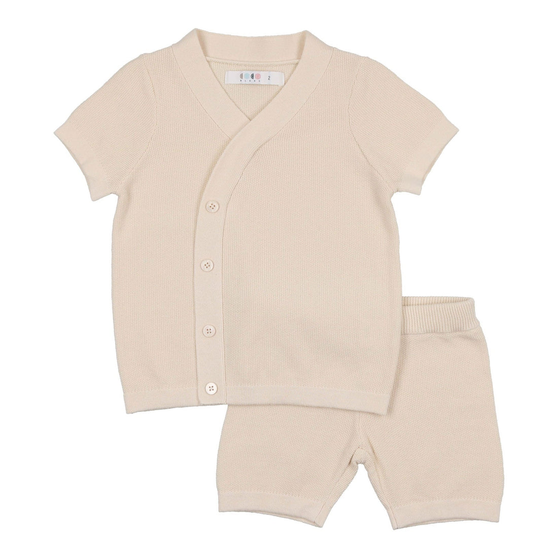 Coco Blanc sets Coco Blanc Antique White Baby Side Button Set