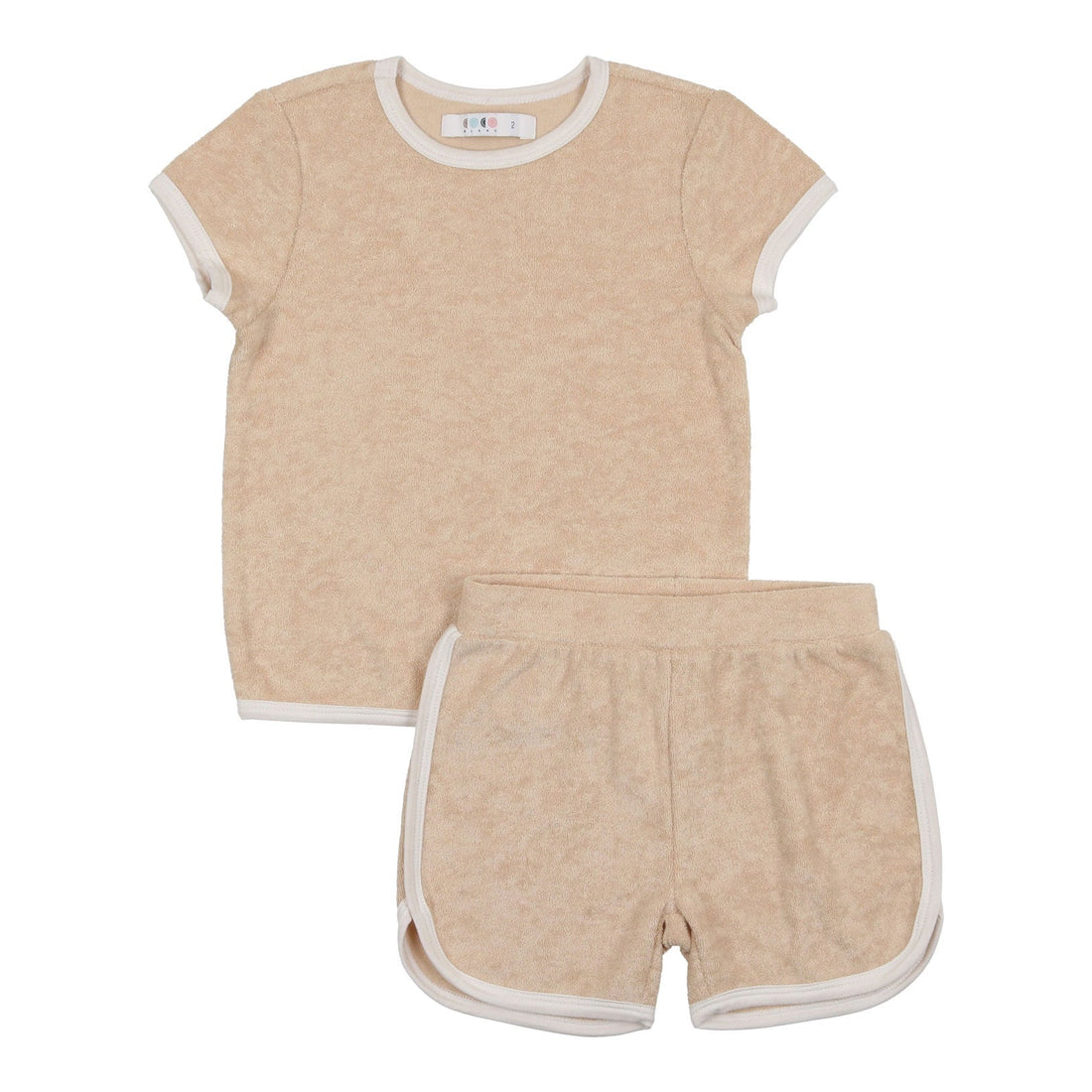 Coco Blanc sets Coco Blanc Taupe Baby Terry Set