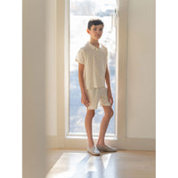 Coco Blanc shirts Coco Blanc Flaxy Oat Linen Shirt