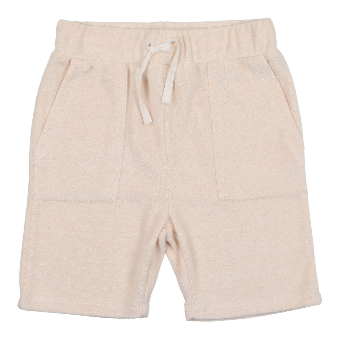 Coco Blanc Shorts Coco Blanc Antique White Terry Shorts