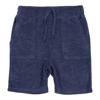 Coco Blanc Shorts Coco Blanc Navy Terry Shorts