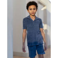 Coco Blanc Shorts Coco Blanc Navy Terry Shorts