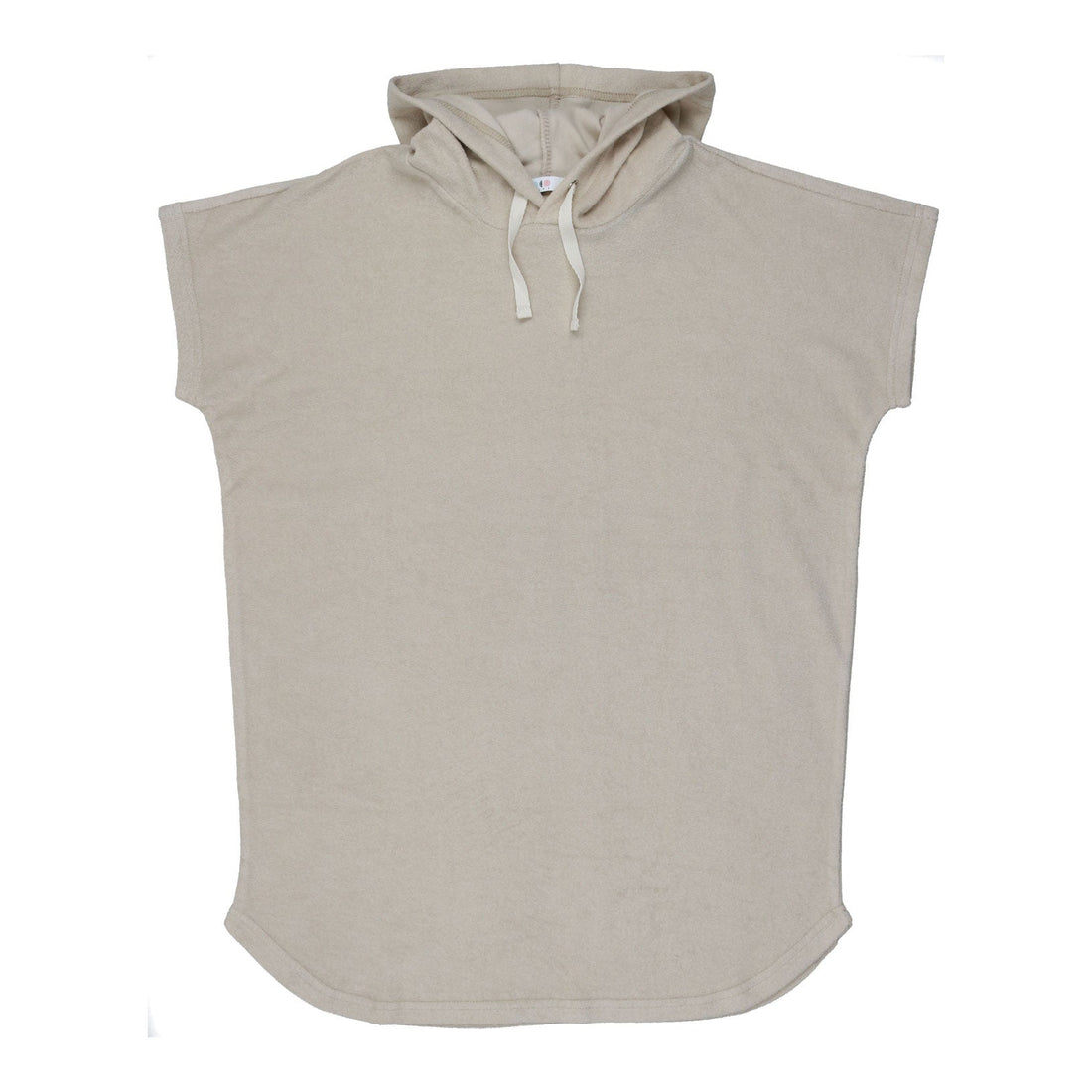 Coco Blanc swim Coco Blanc Taupe/Cream Terry Poncho