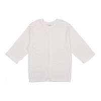 Coco Blanc tees Coco Blanc Antique White Cotton Tee