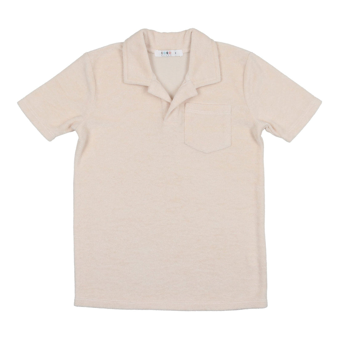 Coco Blanc tees Coco Blanc Antique White Terry Boys Tee