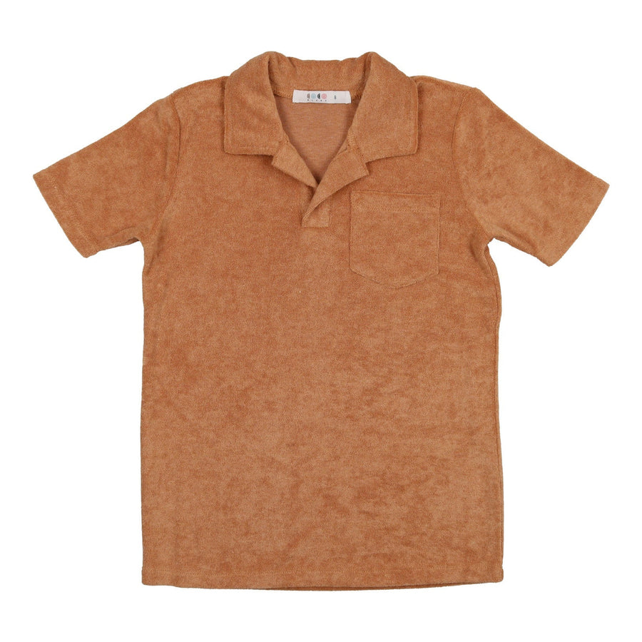 Coco Blanc tees Coco Blanc Cognac Terry Boys Tee
