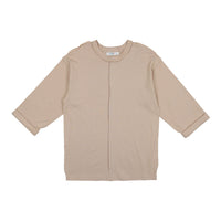 Coco Blanc tees Coco Blanc Powdered Mauve Cotton Tee