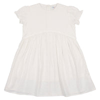 Coco Blanc White Dotted Dress