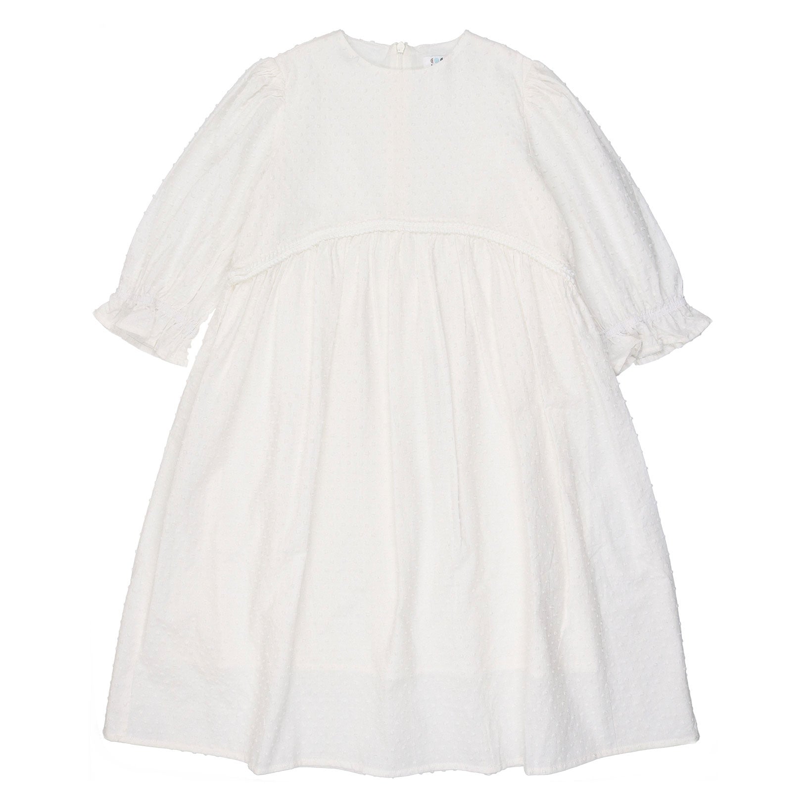 Coco Blanc White Dotted Dress – Ladida