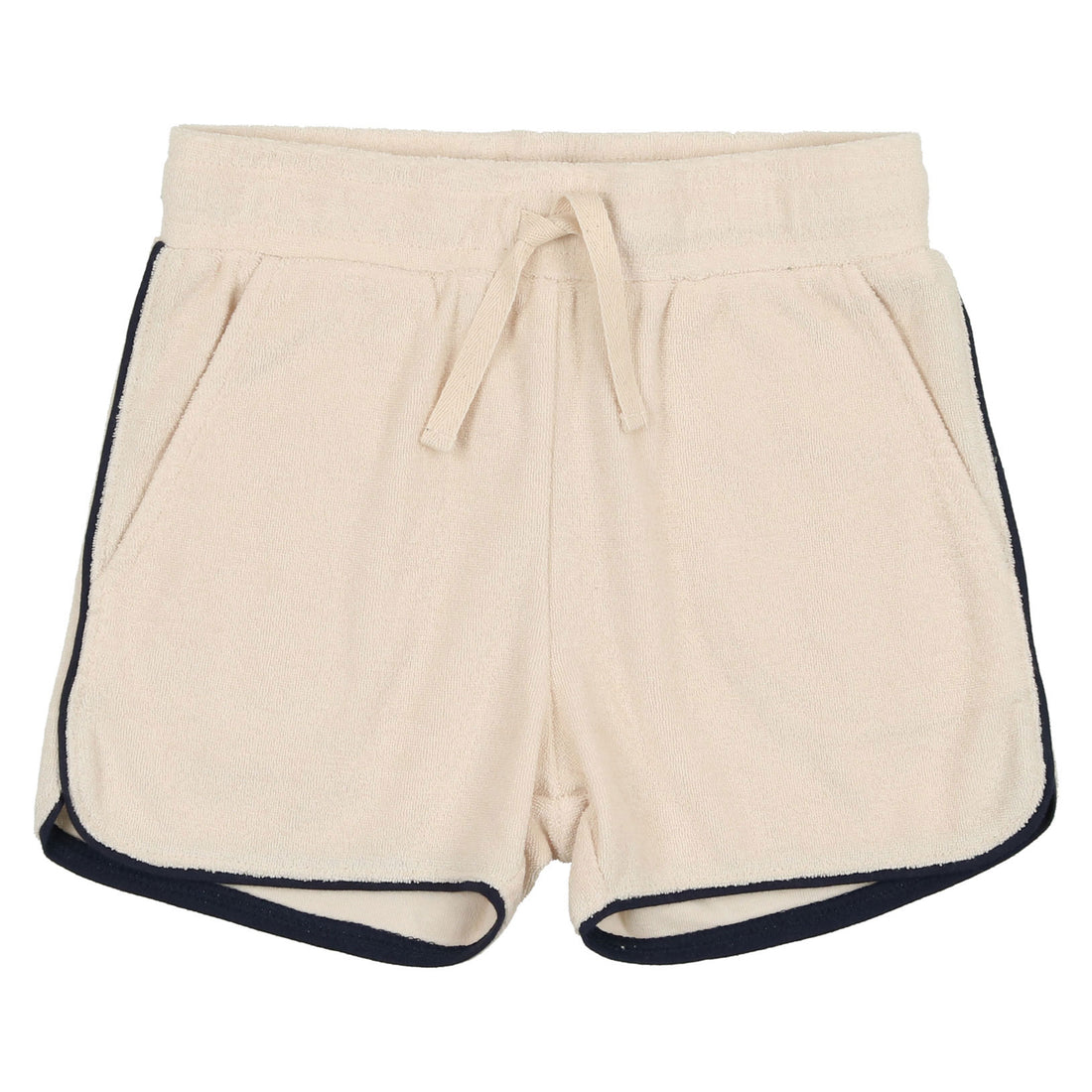 Coco Blanc Cream Terry Boy Shorts