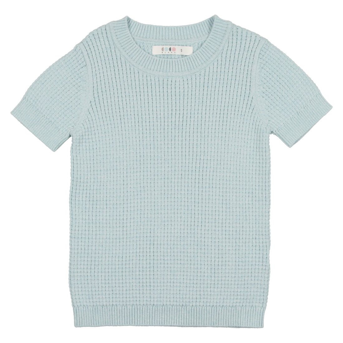 Coco Blanc Blue Boys Crew Knit Sweater