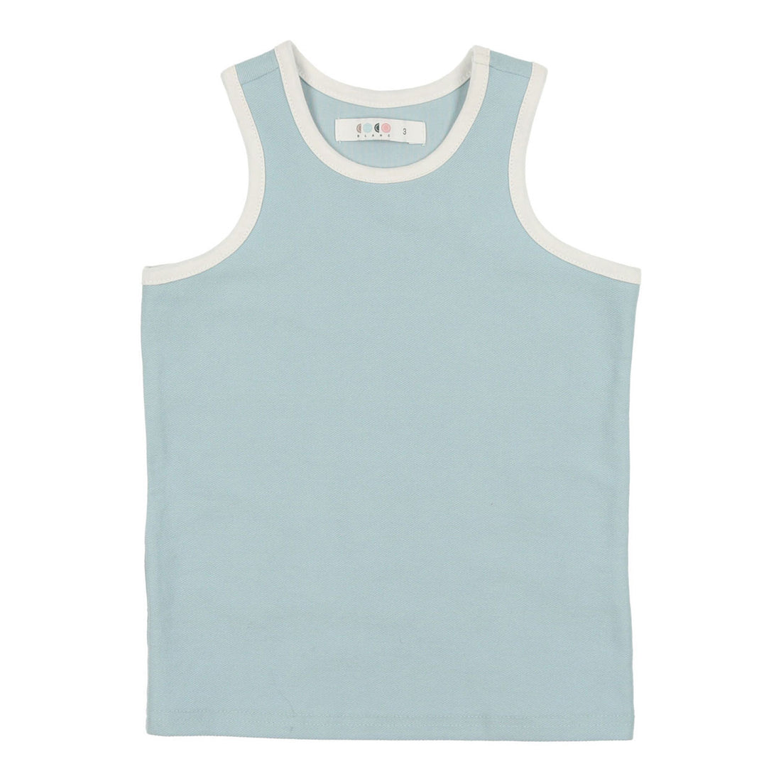 Coco Blanc Pale Blue French Terry Tank