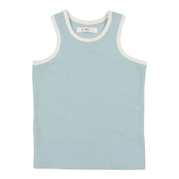 Coco Blanc Pale Blue French Terry Tank