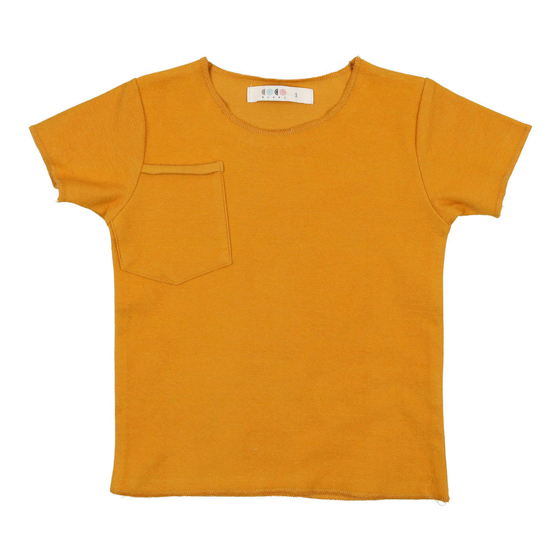 Coco Blanc Spicy Mustard French Terry Short Sleeve Tee