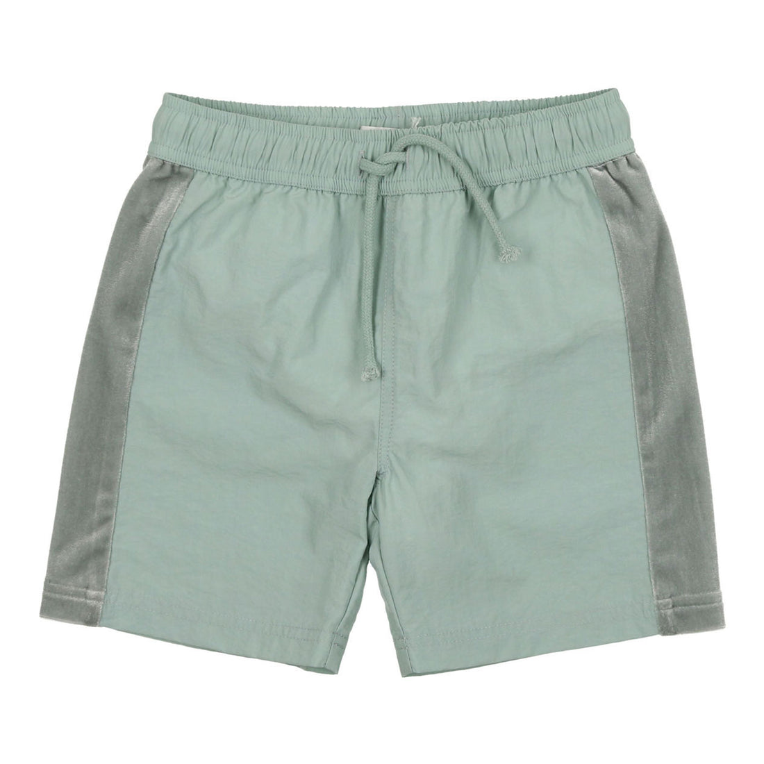 Coco Blanc Sage Green Woven Swim Trunks