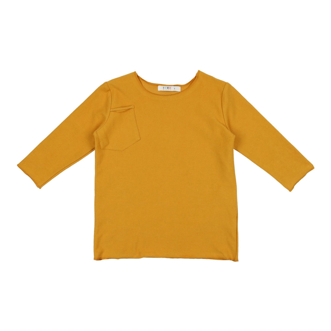 Coco Blanc Spicy Mustard French Terry 3/4 Tee